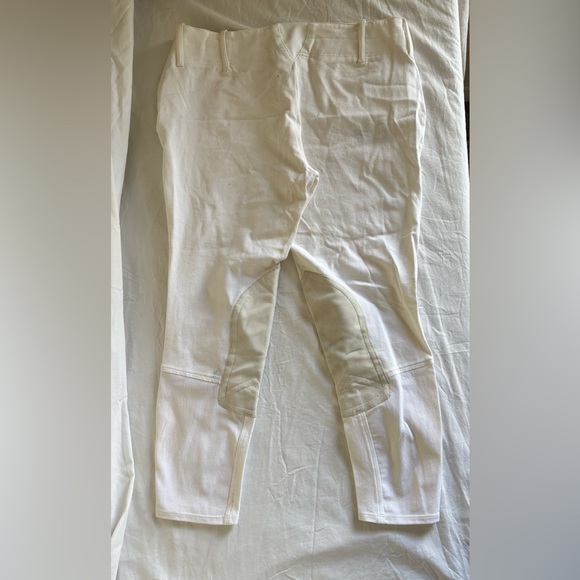 Ariat Cream Equestrian Breech Pants - Picture 4 of 5